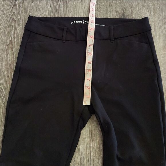 Old Navy Pixie Built In Sculpt Black Pants Size 8 Regular - Picture 7 of 8